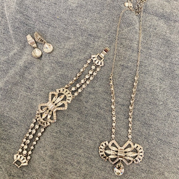 Givenchy Jewelry - Givenchy earrings/necklace/bracelet set